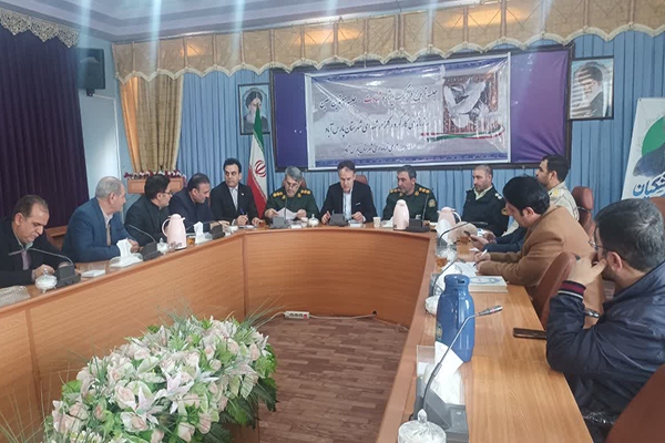 جلسه هماهنگی رسیدگی به امور یادمان‌های شهدای گمنام شهرستان پارس‌آباد