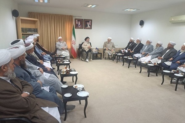 دیدار ائمه جمعه اهل سنت گلستان با آیت الله نور مفیدی در آستانه ماه مبارک رمضان