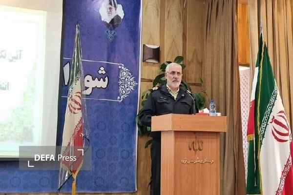 جانشین انتظامی کردستان: امنیت امروز حاصل تلاش مجموعه‌های انتظامی و امنیتی است