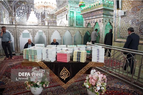 اهدای ۷۰۰ جلد قرآن به مساجد آسیبدیده فارس اهدای ۷۰۰ جلد قرآن به مساجد آسیبدیده فارس