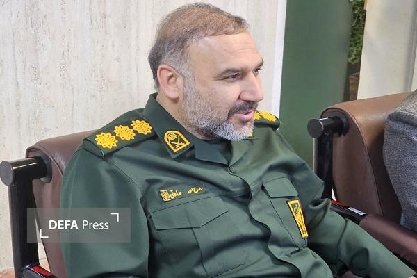 دیدار مدیرکل حفظ آثار و نشر ارزش‌های دفاع مقدس و مقاومت مازندران با فرمانده سپاه ساری