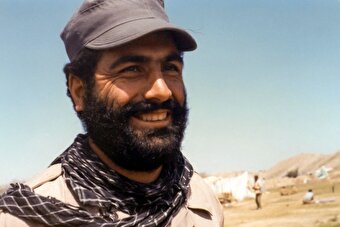 فیلم/ وداع شهید «کلهر» با پیکر مطهر شهید «میررضی»