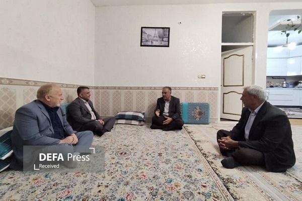دیدار مسئولان لرستان با ۲ جانباز سرافراز