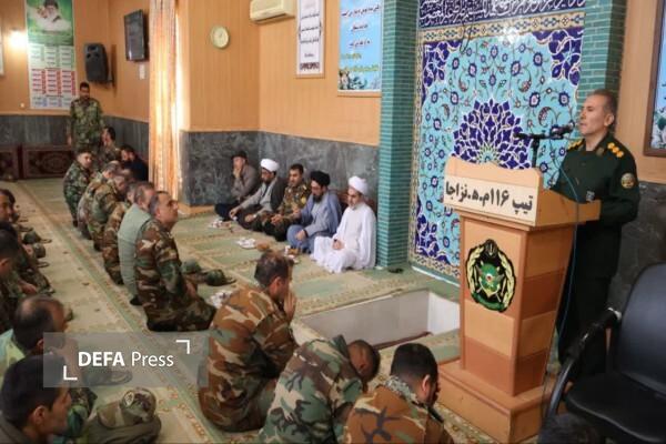 رمز موفقیت کشور، وحدت و هم افزایی نیروهای مسلح است رمز موفقیت کشور، وحدت و هم افزایی نیروهای مسلح است