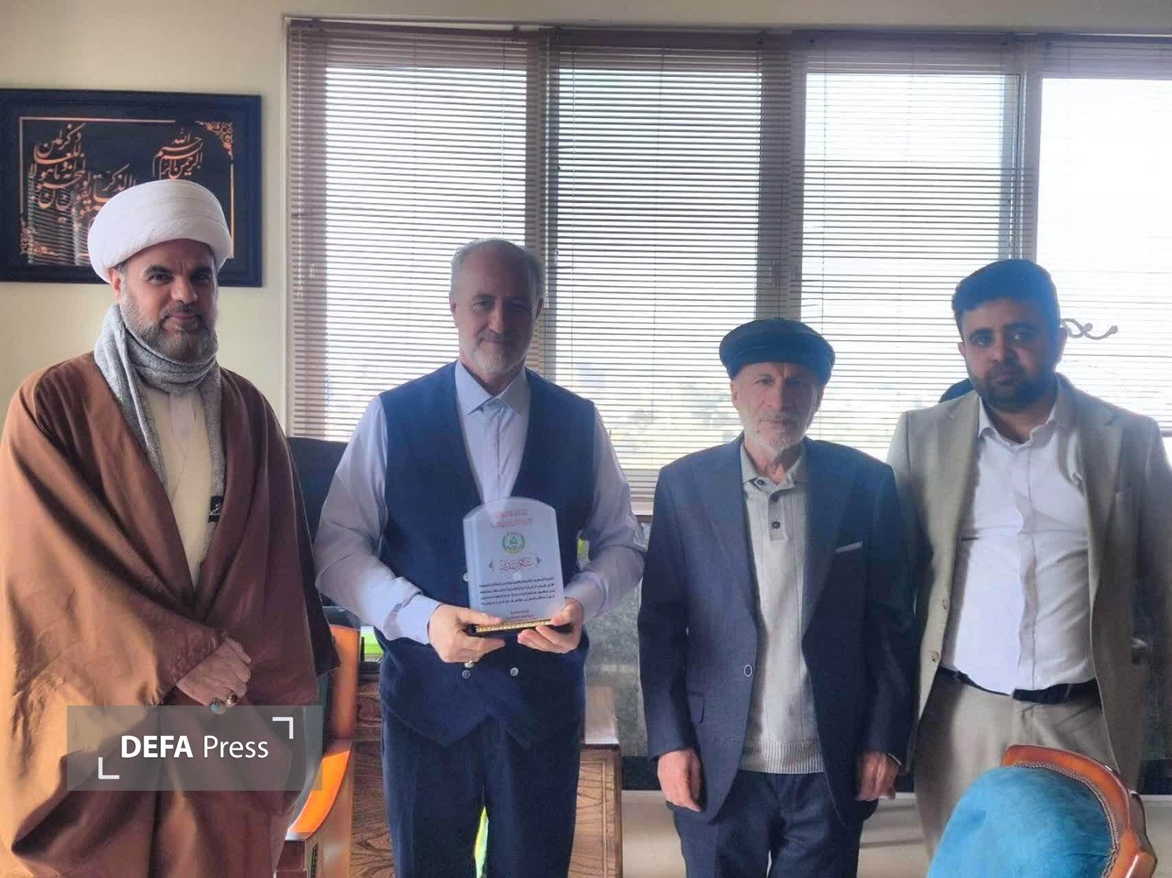 العبادی: حضور زیر پرچم هدایت رهبر انقلاب موجب تقویت پیوند مردم ایران و عراق شده است العبادی: حضور زیر پرچم هدایت رهبر انقلاب موجب تقویت پیوند مردم ایران و عراق شده است