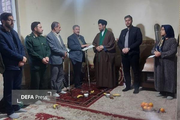 تجلیل از جانبازان سرافراز تویسرکان در طرح «علمداران حماسه» + تصاویر