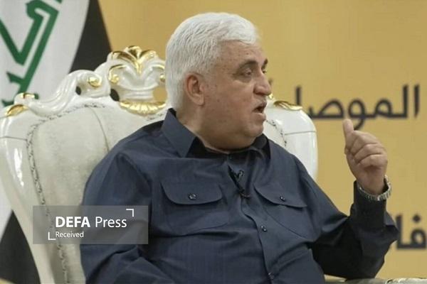 الفیاض: تحولات سوریه و تهدیدات اسرائیل تقویت اقدامات امنیتی عراق را ضروری میکند الفیاض: تحولات سوریه و تهدیدات اسرائیل تقویت اقدامات امنیتی عراق را ضروری میکند