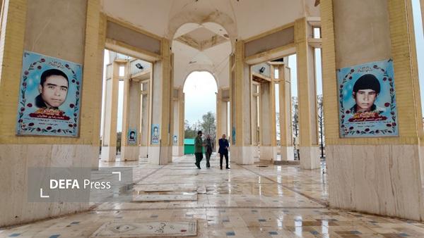 بازدید مدیرکل حفظ آثار یزد از یادمان شهدای گمنام مروست و خاتم+تصاویر