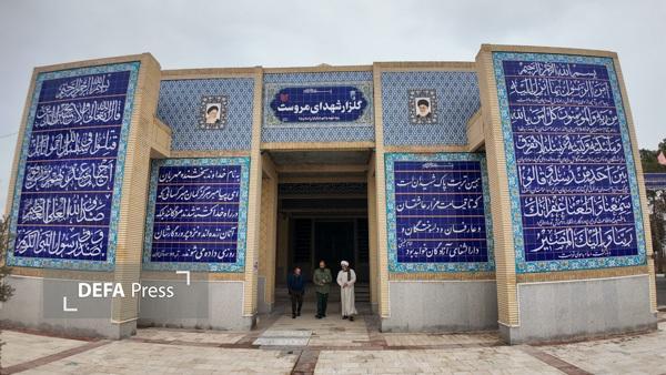 بازدید مدیرکل حفظ آثار یزد از یادمان شهدای گمنام مروست و خاتم+تصاویر