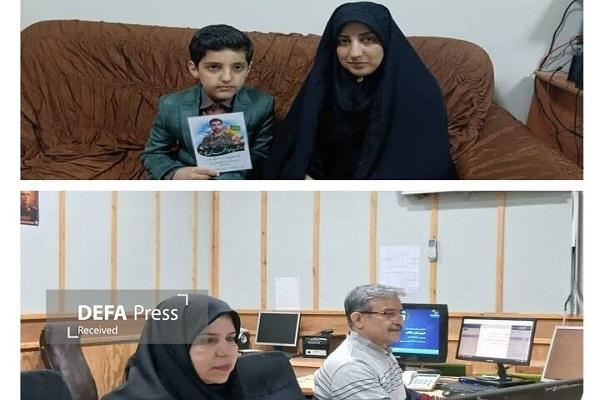 میزبانی رادیو لرستان از خانواده شهید قرآنی میزبانی رادیو لرستان از خانواده شهید قرآنی