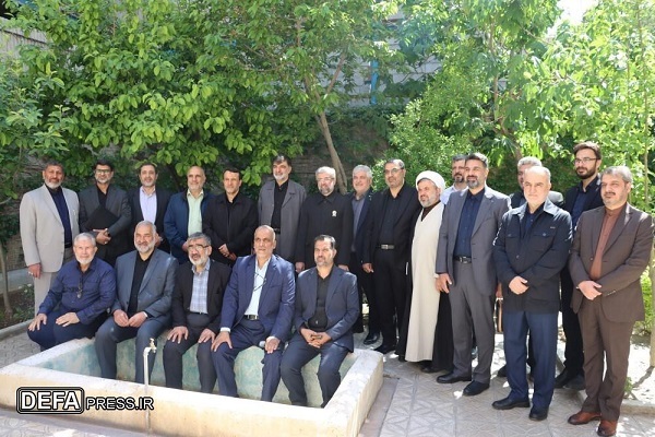 تصاویر/ بازدید سردار شهید «غلامرضا رضاییان» از خانه موزه انقلاب اسلامی در مشهد