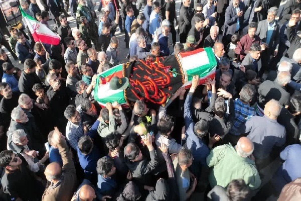 تشییع پیکر سردار شهید «سید جلال‌الدین توسلمند» در سوق