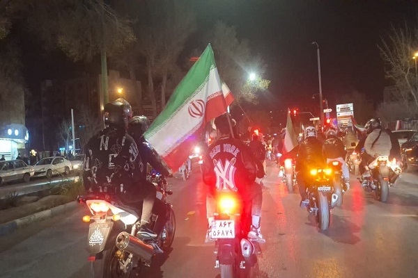 حضور حماسی موتورسواران؛ نمایش اقتدار در خیابان‌های اصفهان