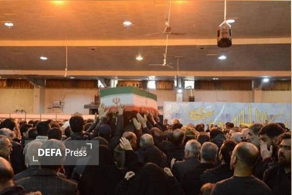 حضور معاون فرهنگی و آموزشی بنیاد شهید در مراسم تشییع و تدفین شهدای اخیر حضور معاون فرهنگی و آموزشی بنیاد شهید در مراسم تشییع و تدفین شهدای اخیر