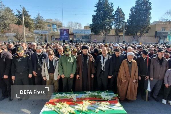 تشییع با شکوه دو شهید والامقام در تویسرکان