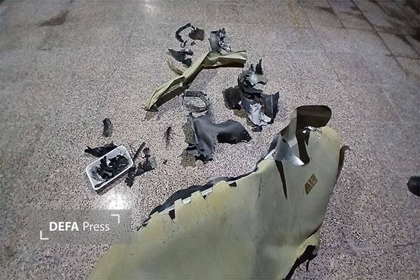 انهدام پهپاد اسرائیلی در شهرستان مرودشت‌ + فیلم