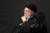 وداع با پیکر شهید امام خامنه‌ای (ره) در مصلی تهران