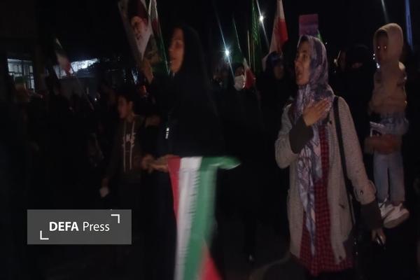 گزارش تصویری/  سوگواری  مردم دهلران در عزای امام شهید