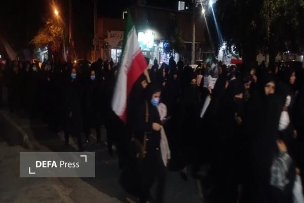 گزارش تصویری/  سوگواری  مردم دهلران در عزای امام شهید