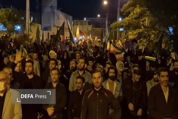 گزارش تصویری/  سوگواری  مردم دهلران در عزای امام شهید