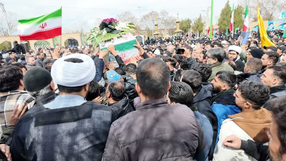 تصاویر/ مراسم تشییع پیکر مطهر سرباز شهید عباس مبینی در اراک