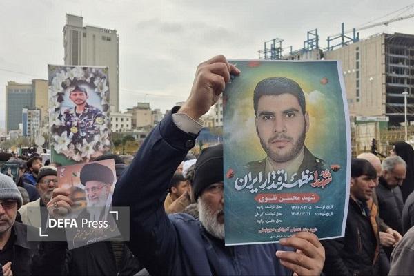 بدرقه ۸ شهید اقتدار تا بهشت+ تصاویر