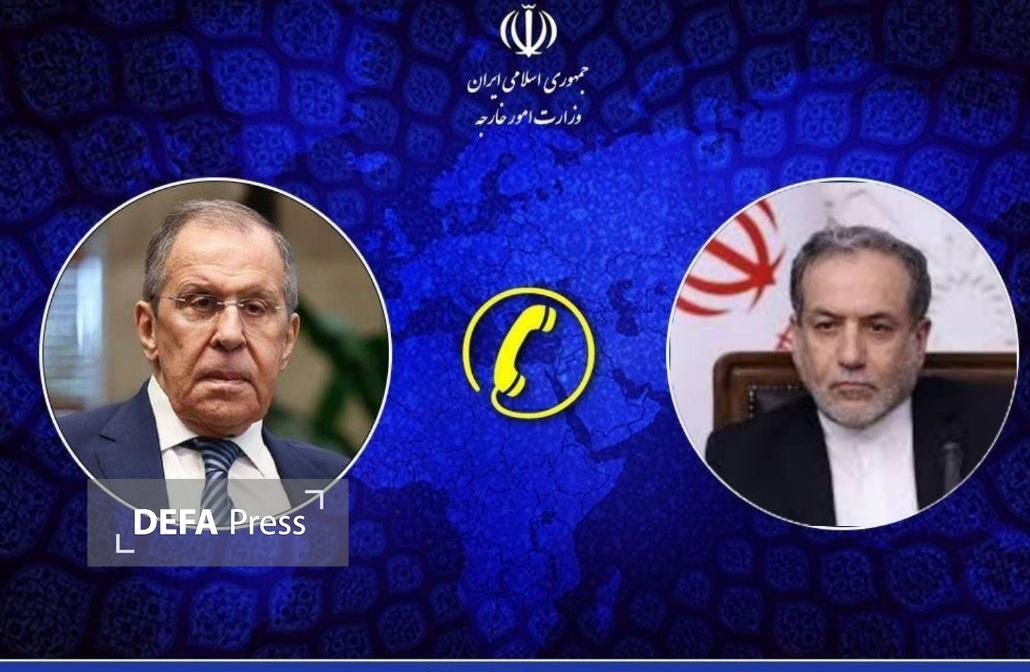 تماس تلفنی وزرای امور خارجه ایران و روسیه تماس تلفنی وزرای امور خارجه ایران و روسیه