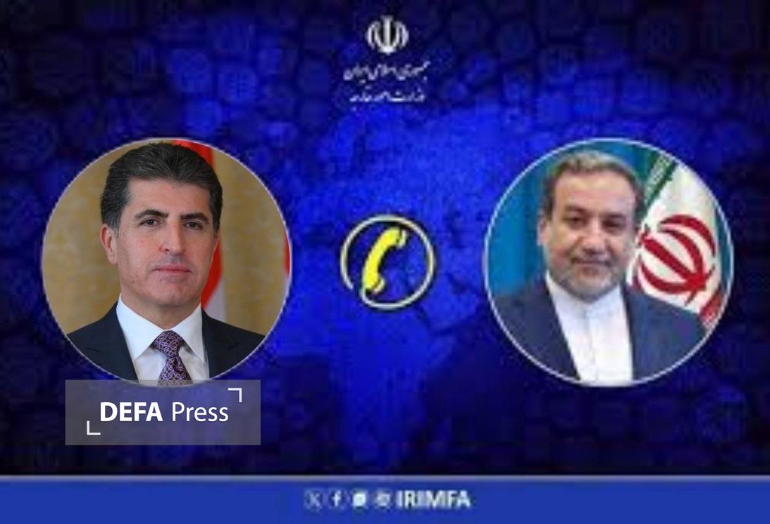 گفتوگوی تلفنی وزیر امور خارجه با رئیس اقلیم کردستان عراق گفتوگوی تلفنی وزیر امور خارجه با رئیس اقلیم کردستان عراق
