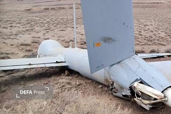 انهدام پهپاد هرمس 900 اسرائیلی در اشتهارد انهدام پهپاد هرمس 900 اسرائیلی در اشتهارد
