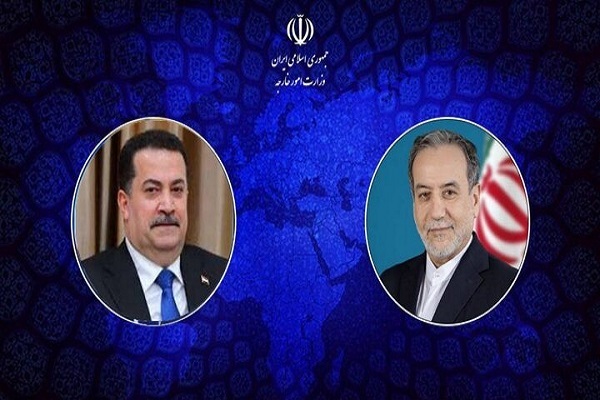 گفتگوی تلفنی وزیر امور خارجه با نخست وزیر عراق گفتگوی تلفنی وزیر امور خارجه با نخست وزیر عراق