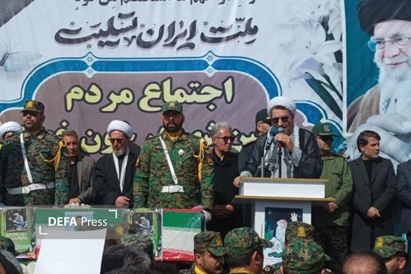 ملت ایران، دشمن را به‌زانو در خواهد آورد