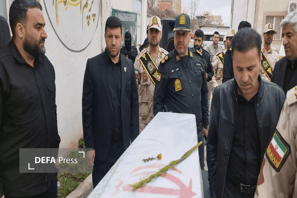 مراسم وداع با پیکر شهدای گالیکش مراسم وداع با پیکر شهدای گالیکش