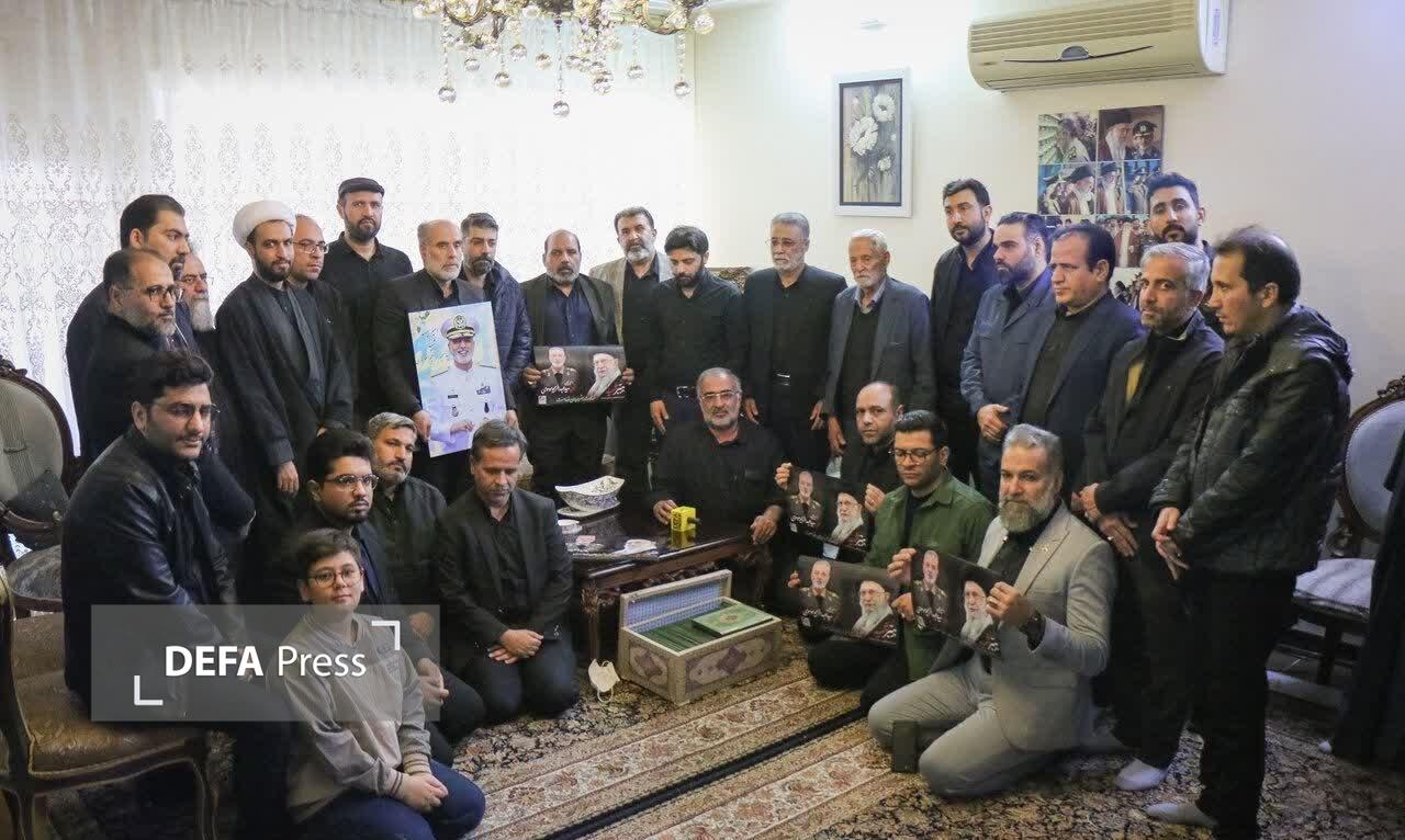 دیدار اهالی رسانه با ابوالشهید سپهبد «سیدعبدالرحیم موسوی» در قم + تصاویر