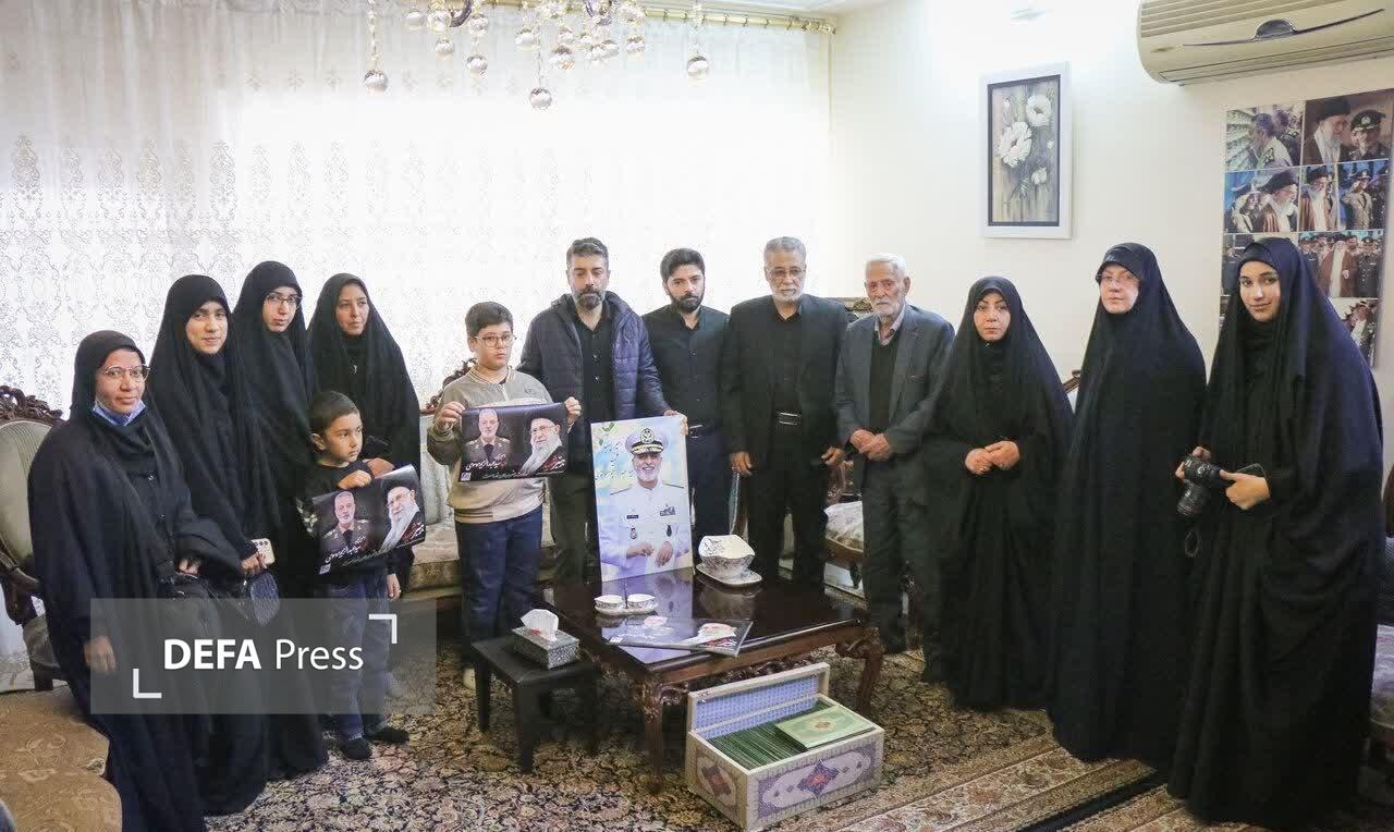 دیدار اهالی رسانه با ابوالشهید سپهبد «سیدعبدالرحیم موسوی» در قم + تصاویر