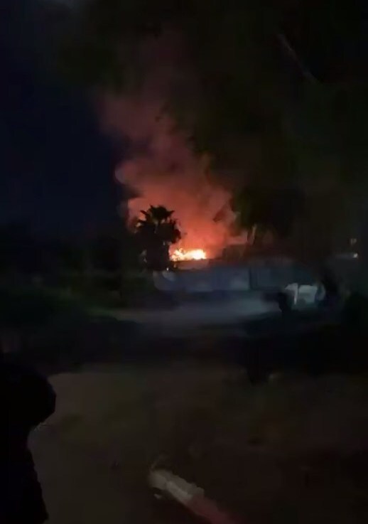 اصابت دقیق موشک‌های بارانی خیبر در تل‌آویو