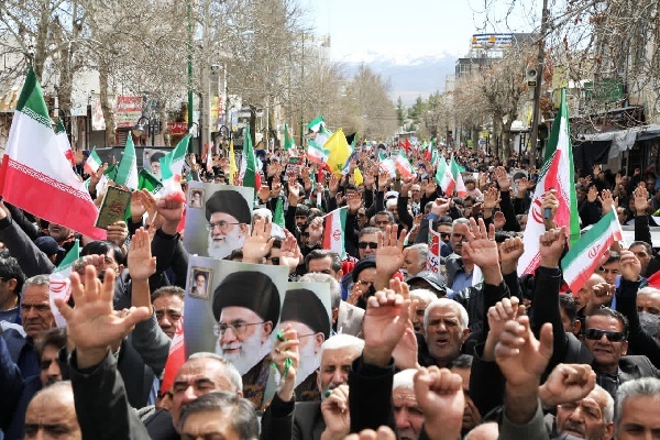 تصاویر / راهپیمایی باشکوه مردم یاسوج در محکومیت جنایات آمریکا و رژیم صهیونسیتی