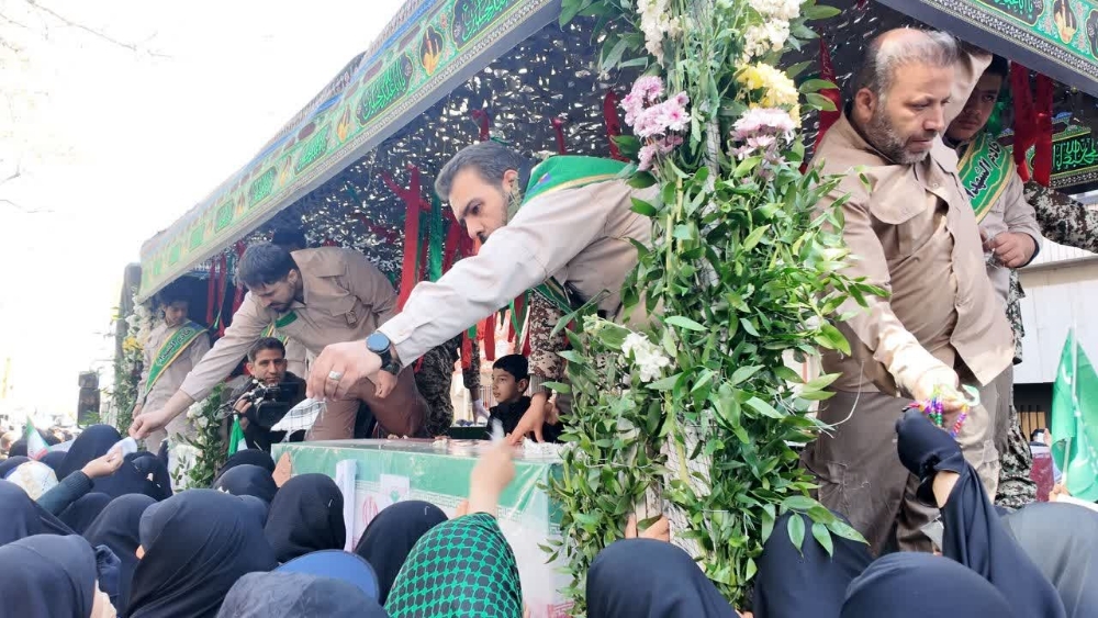 تصاویر۲/ تشییع با شکوه شهدای مدافع وطن در اراک