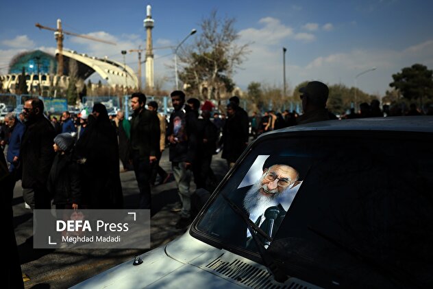 فیلم/ راهپیمایی مردم تهران در محکومیت حملات آمریکایی - صهیونی