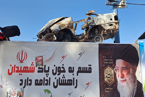 عکس نوشت/ رونمایی از سند جنایت آمریکا در اهواز