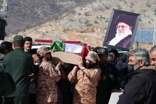 مراسم استقبال از پیکر شهید «حسن پارسه» در یاسوج