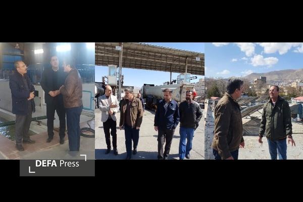 معاون عمرانی کردستان از شبکه برق و آب و سوخت استان بازدید کرد
