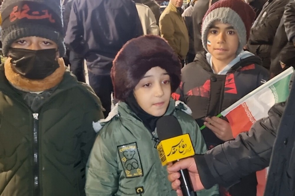 فیلم/ حضور و تجمع ملّت داغدار اراک