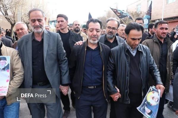 پیکر شهید والامقام «زمانی رحیمی» در سگزآباد تشییع شد