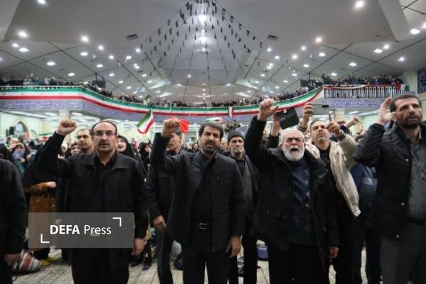 برگزاری مراسم بزرگداشت شهادت امام شهید در همدان + تصاویر