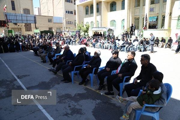 مراسم گرامیداشت دانش‌آموزان شهید «محمدمهدی حسینخانی» و «امیرمحمد احمدی» در کرمان+تصاویر