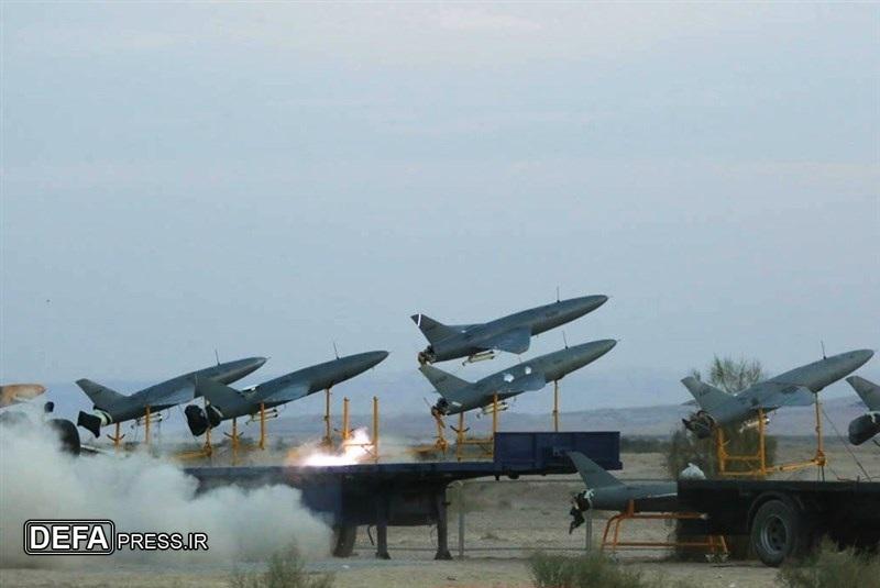 پهپادهای ارتش اهداف آمریکایی صهیونی را مورد هجوم قرار دادند پهپادهای ارتش اهداف آمریکایی صهیونی را مورد هجوم قرار دادند