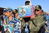 پیکر خلبان شهید «فیروزمند» تشییع شد