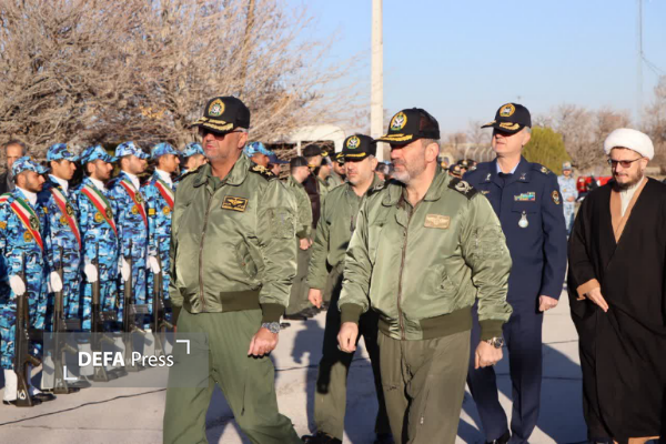 تشییع پیکر سرهنگ خلبان شهید «مهدی فیروزمند» در پایگاه شهید نوژه + تصاویر