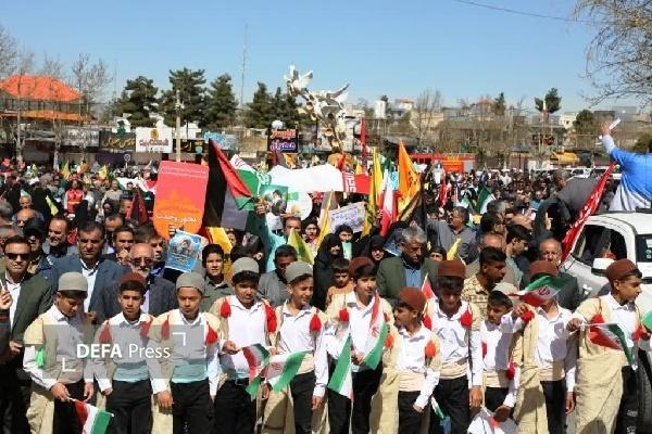 اعلام زمان و مسیرهای راهپمایی روز جهانی قدس در مناطق مختلف کهگیلویه و بویراحمد اعلام زمان و مسیرهای راهپمایی روز جهانی قدس در مناطق مختلف کهگیلویه و بویراحمد