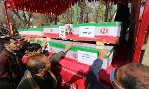 تصاویر / سومین مراسم تشییع پیکر مطهر شهدای جنایات اخیر آمریکایی صهیونی در اصفهان